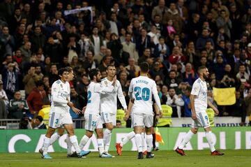 3-0. Isco celebró el tercer gol.