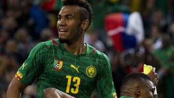 La celebración de Etoo