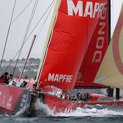 El 'Mapfre' toma el mando de la flota antes del Atlántico Sur