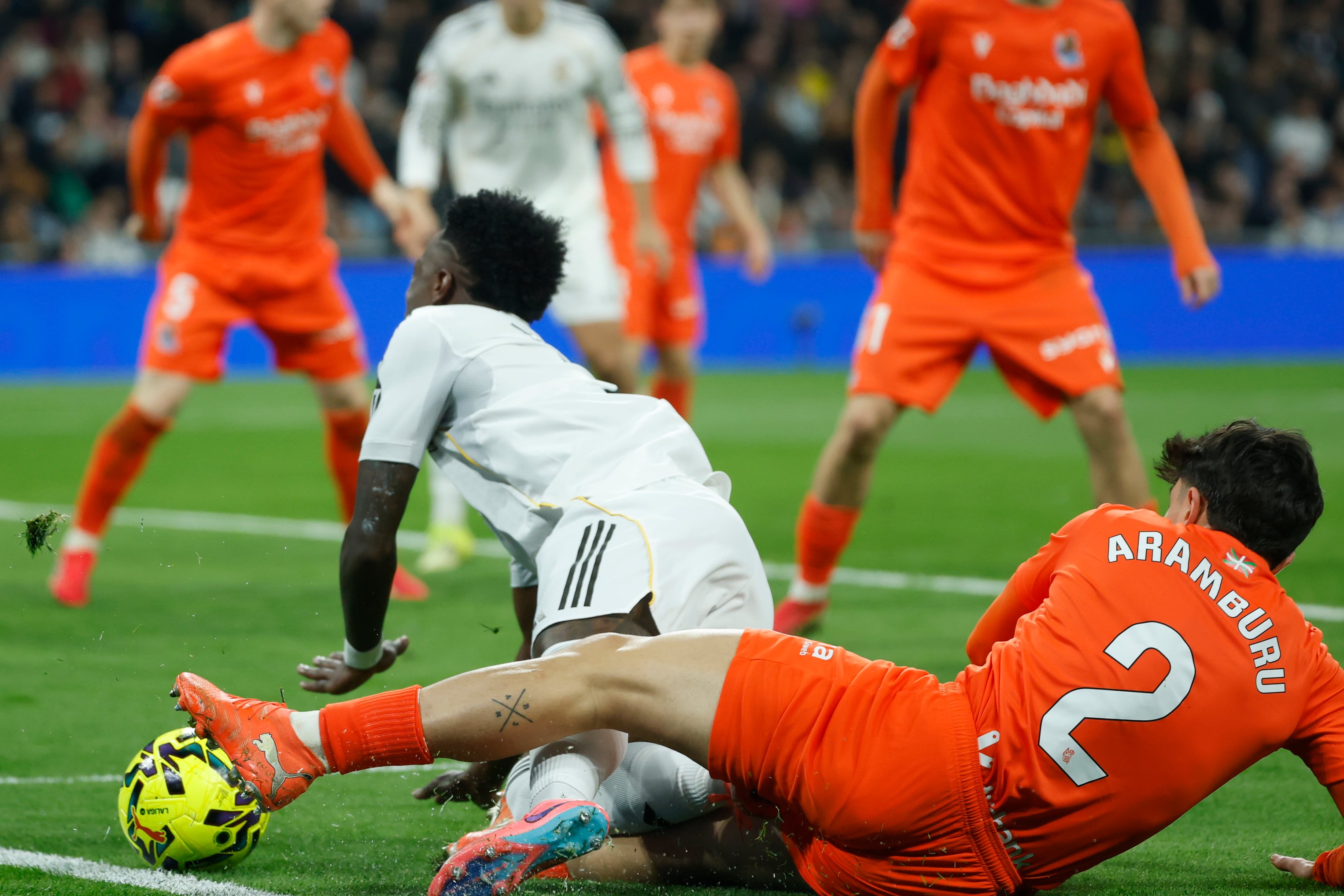 Las polémicas de la jornada 24 de LaLiga EA Sports: todos los penaltis, expulsiones y jugadas controvertidas