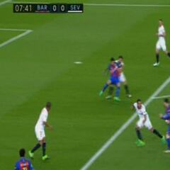 El Barça reclamó penalti de Pareja sobre Luis Suárez