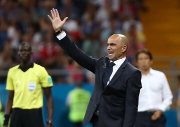 Roberto Martínez, técnico de Bélgica.