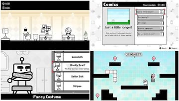 Nos encontraremos en una gran variedad de situaciones en BOXBOY! + BOXGIRL!