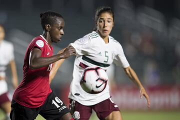 México le pasó por encima a la selección de Trinidad y Tobago y le anotó y ganó 4 goles por 1; Charlyn Corral se hizo presente en el marcador con 2 anotaciones.