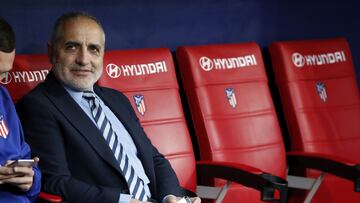 Tomás Reñones, en el Wanda Metropolitano.