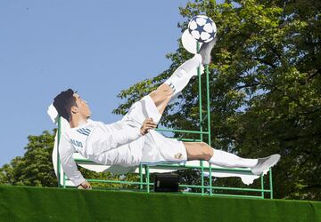 Mural de Cristiano Ronaldo.