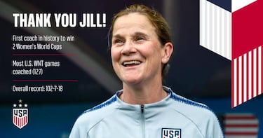 Jill Ellis time as US Women's Team coach comes to an end