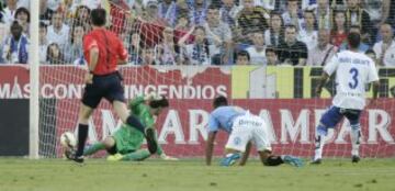 Viera marcó el 0-1.