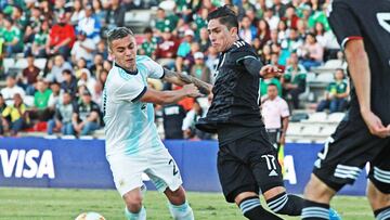 M&eacute;xico empat&oacute; con Argentina en amistoso sub-22