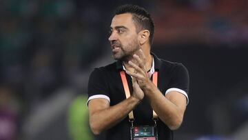 Xavi Hernández, entrenador del Al Sadd.