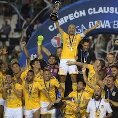 El curioso gesto de André Pierre Gignac en la celebración de Tigres