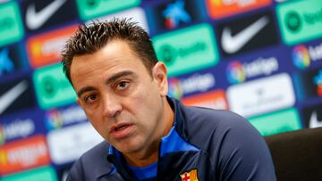 Xavi: “No es momento para pruebas, hay que asegurar”