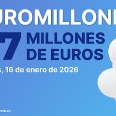 Euromillones: comprobar los resultados del sorteo de hoy, viernes 16 de enero