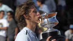 Santiago, 18 de noviembre 2017.
 El tenista chileno Nicol?as Jarry juega la final ante el salvadoreno Marcelo Arevalo en el Challenger de Santiago 2.
 Jonnathan Oyarzun/Photosport