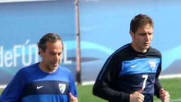 <b>ENTRE ALGODONES. </b>Joaquín realizó ayer carrera continua.