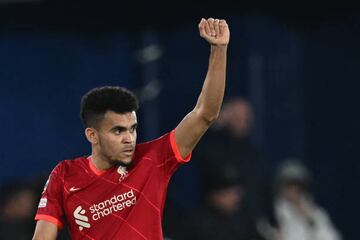 El extremo colombiano anotó en la victoria 2-3 de Liverpool ante Villarreal y fue la gran figura de la clasificación a la final de la Champions League.