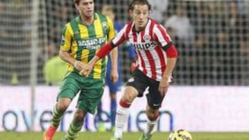 El PSV arrancó la temporada 2015-16 del fútbol holandés con empate a dos goles ante el ADO Den Haag
