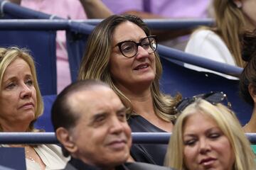 Mary Pierce durante la final del US Open entre Novak Djokovic y Daniil Medvedev en el USTA Billie Jean King National Tennis Center.