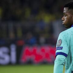 Ansu Fati no estará en Getafe por una lesión en la rodilla