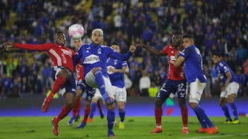 Medellín vence 1-2 a Millonarios en partido pendiente de la fecha 12 y clasifica a los cuadrangulares de Liga BetPlay.