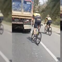 La imprudencia de Dumoulin mientras entrenaba en Antioquia