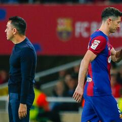 El factor Lewandowski, el acelerador del adiós de Xavi