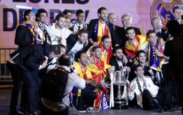 Las celebraciones del campeón