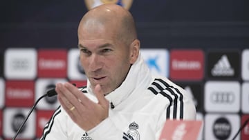Zidane y un Madrid femenino: "Se tomarán decisiones"