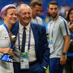 Rapinoe “avergonzada” con un Olympique Lyon que se defiende