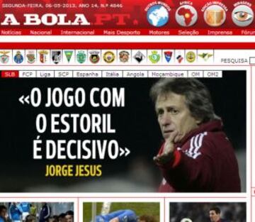 Portadas de la prensa extranjera