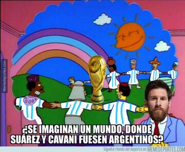 Los memes más divertidos del Uruguay-Portugal