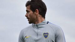 Gago entrena con Boca