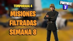 Fortnite Temporada 4: Misiones filtradas de la Semana 8