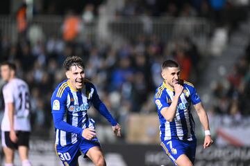 La Ponferradina tiene pie y medio en Primera Federación, pero no por ello va a dejar de competir. Ante el Málaga los bercianos se desquitaron con un gran encuentro de Dani Ojeda, que se apuntó las dos asistencias del partido. De bella factura la segunda, tras una gran conducción.