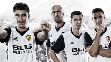 El Valencia presenta equipación y patrocinador principal