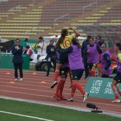 El gol de los Panamericanos: Leicy Santos marca de tiro libre