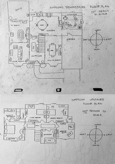 El plano oficial de la casa de ‘Los Simpson’ revela una habitación “oculta” que casi nunca sale en la serie