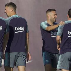 Jordi Alba pide el cambio