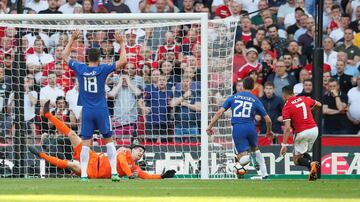 El ingrato partido de Alexis Sánchez en la final de la FA Cup