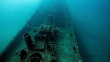 One of the last ships to warn the Titanic of icebergs that would send the unsinkable ship to the bottom of the ocean was located on the Irish Sea floor.