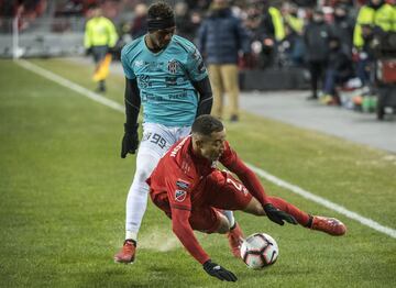 Los dirigidos por Greg Vanney se fueron al frente en el marcador en los minutos iniciales gracias a un cabezazo letal de Hamilton