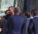 Bonucci se encara con el jefe de seguridad: ¡miren su vena del cuello!