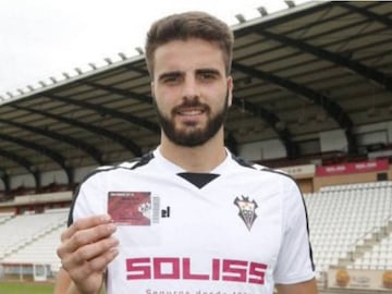 Pelayo Novo, jugador del Albacete.