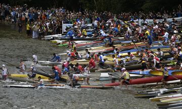 Las mejores imágenes del Descenso del Sella 2017