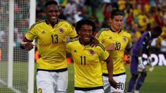 Yerry Mina y sus goles idénticos en Palmeiras y la Selección