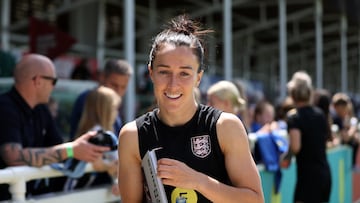 Soccer Football - Women's International Friendly - England Training - St George's Park, Burton Upon Trent, Britain - June 21, 2022 England's Lucy Bronze during training Action Images via Reuters/Molly Darlington