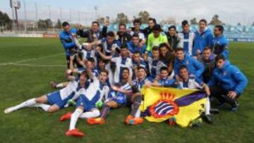 El Juvenil A fue el primero en proclamarse campeón de Liga, el pasado 22 de marzo.