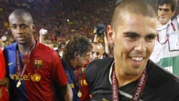 <strong>CONFIANZA.</strong> Valdés cree que el Barcelona puede repetir los éxitos de la pasada temporada.