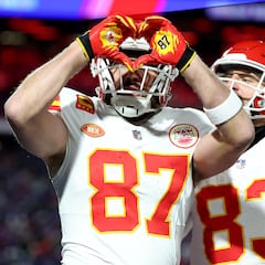 Travis Kelce says heart hand celebration during Chiefs - Bills wasn’t for Taylor Swift: who was it for?