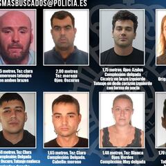 Los diez fugitivos más buscados por la Policía Nacional que podrían estar en España